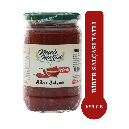 Biber Salçası Tatlı 695 Gr
