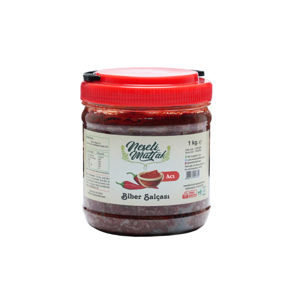 Hatay Biber Salçası Acı 1 Kg