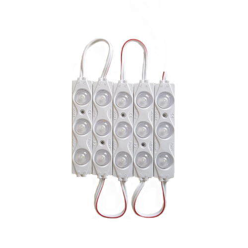 Bayırtech Mutfak Dolabı Tezgah Vitrin Içi Aydınlatma Modül Led Beyaz Işık 5’li Adaptörsüz Anahtarsız