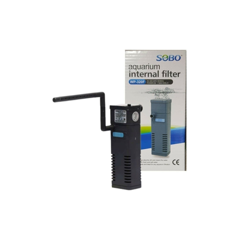 Wp-320f Akvaryum Iç Filtresi 500 Lt/saat, Şelale Aparatlı