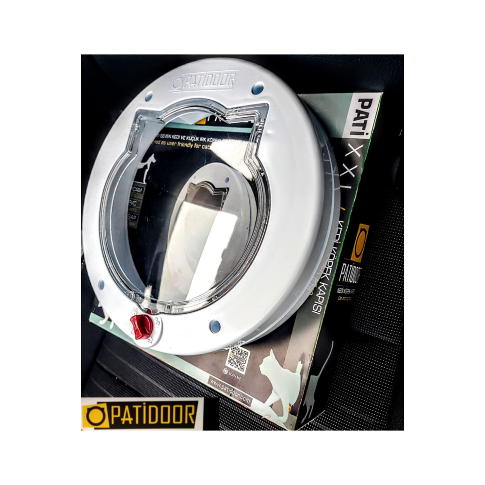 Patidoor Pati Xxl ///beyaz Renk/// Kedi Köpek Kapısı