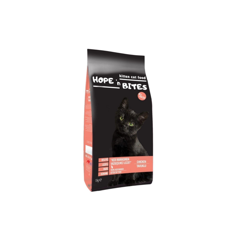 Tavuklu Az Tahıllı Premium Yavru Kedi Maması 15 Kg