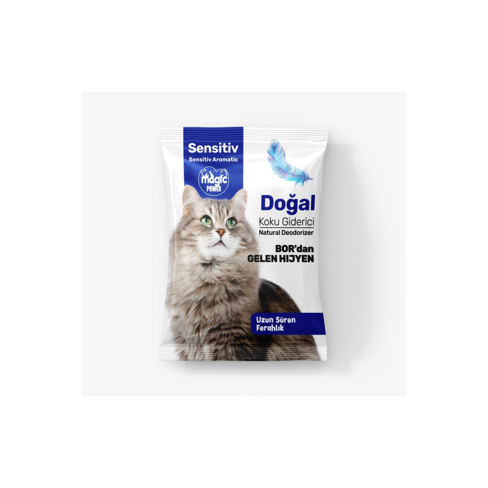 5'li Paket Kedi Kumu Koku Temizleyicisi Sensitive