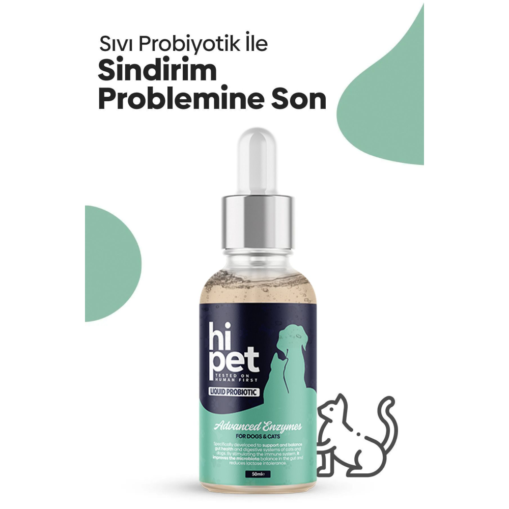 Sıvı Probiyotik Kedi Probiyotik 50 ml.