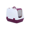 Kapalı Kedi Tuvaleti - Xl Boy 40x37,5x50 Cm Kürekli Mor