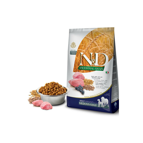 Kuzu Etli Yaban Mersini Düşük Tahıllı Yetişkin Köpek Maması 12 kg