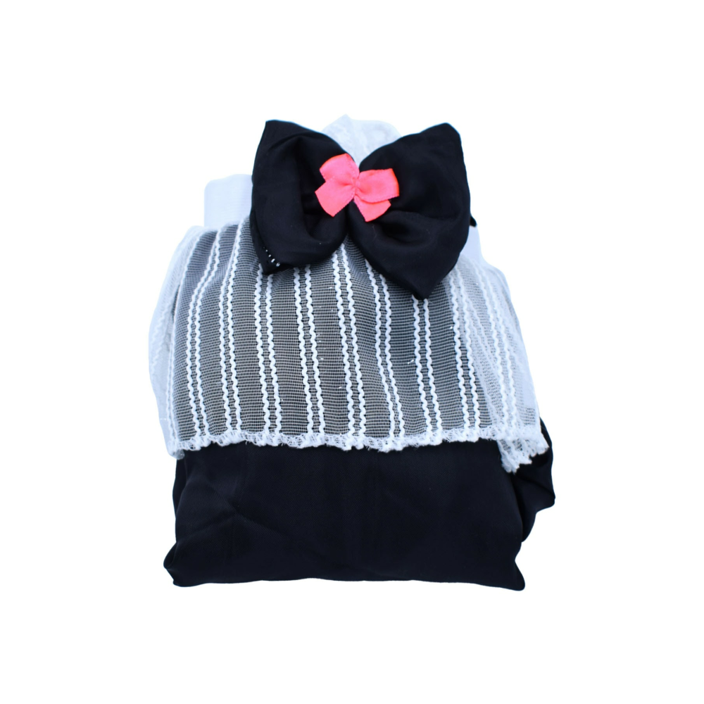 Lüks Kuş Kafesi Tülü Large Beden Siyah Kafes Tül L