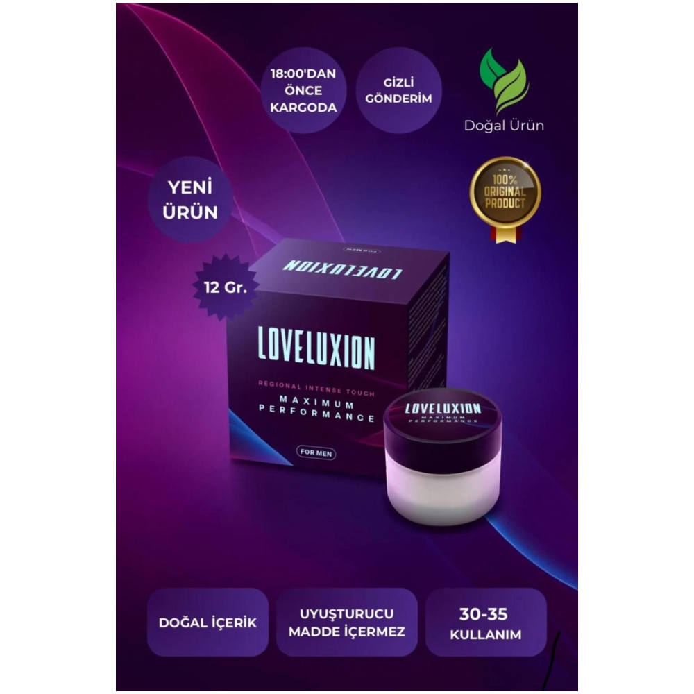 Erkeklere Özel%100 Doğal Uzun Etki Bakım Ve Hijyen Kremi