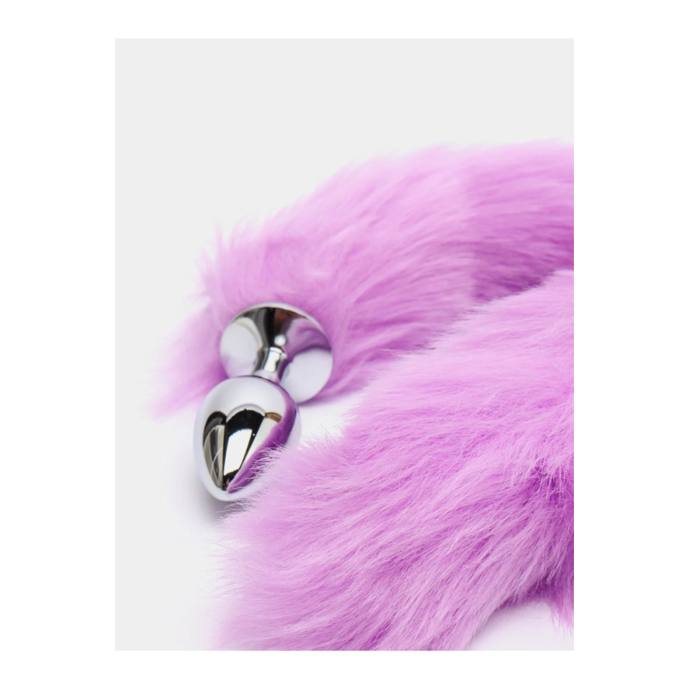 Asg Medical Metal Tilki Kuyruğu Anal Plug - Su Geçirmez & Hijyenik