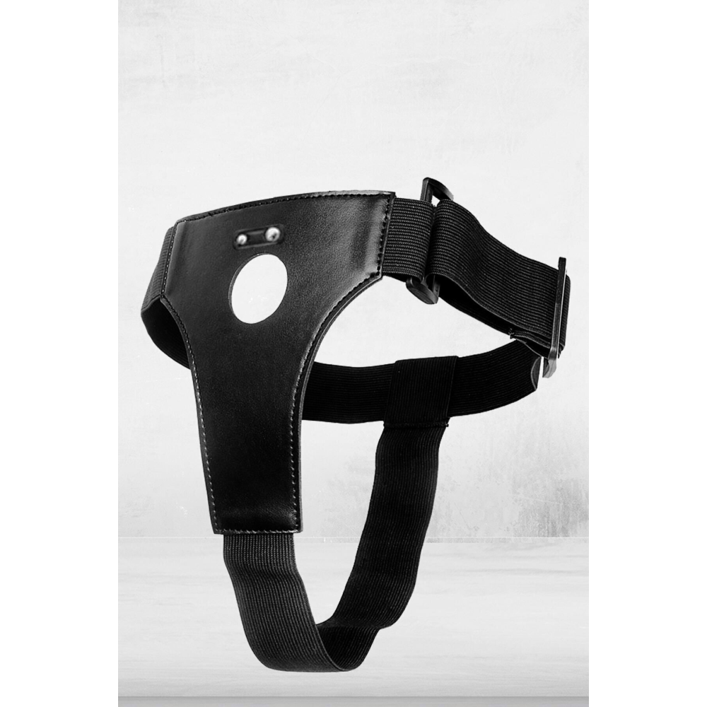 Suni Deri Belden Bağlamalı Strapon Protez Takma Penis Kemeri