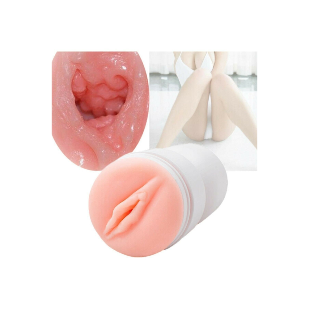 Et Dokusunda Realistik Kutulu Manken Vajinası Saklanabilir Suni Vajina