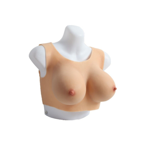 Ultra Süper Realistik Medikal Silikon Gerçekçi İkili Meme Giyilebilir Yapay Takma Göğüs