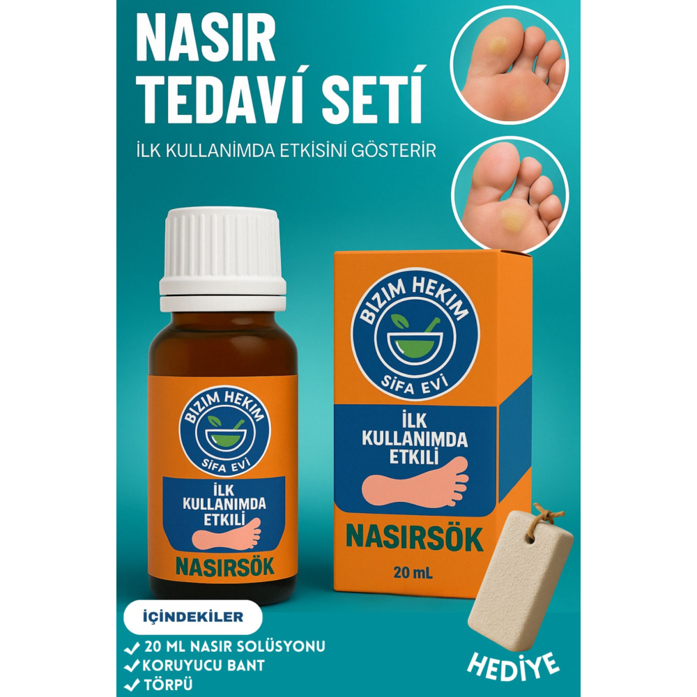 Nasırsök Nasır Sökücü Solüsyon %100 Etkili Nasır Solüsyonu