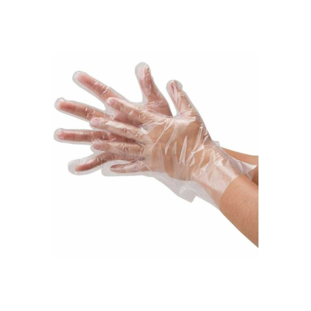 Bysevil Şeffaf Eldiven 100 Adet Poşet Eldiven