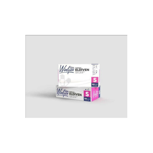 Winlyex Pudrasız S Beden 100 Adet Hibrit Teknoloji Vinil Muadili Eldiven