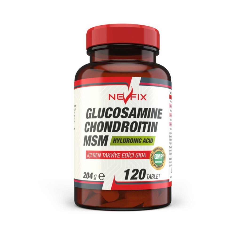 Glucosamine Chondroitin Msm Hyaluronic Acid 120 Tablet