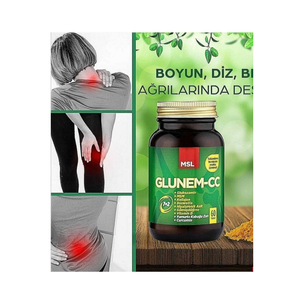 Glunem-cc 60 Glikozamin/Glucosamine Multivitamin Tablet