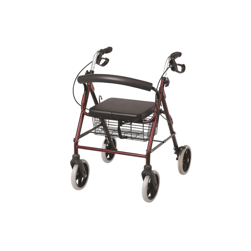 Alüminyum Katlanabilir Rollatör Yürüteç 130 Kg Taşıma Kapasiteli | Lüx 1. Sınıf | 2 Yıl Garanti