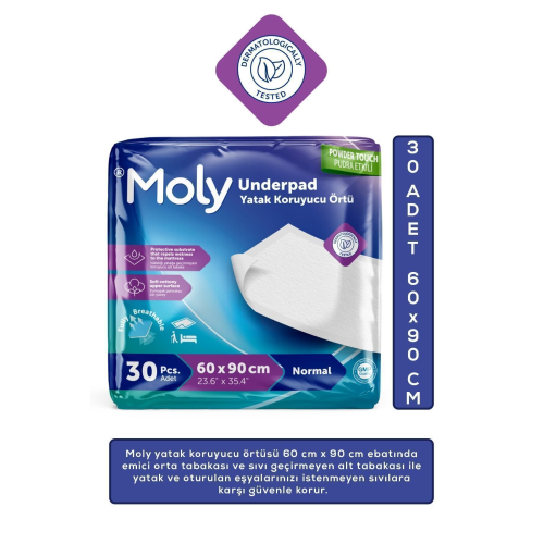 Yatak Koruyucu Örtü 60x90 Cm 30'lu ÇİŞ PEDİ KEDİ KÖPEK