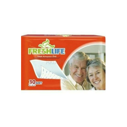 Yatak Koruyucu Örtü Hasta Altı Serme Pedi 60cm×90cm 30lu Paket