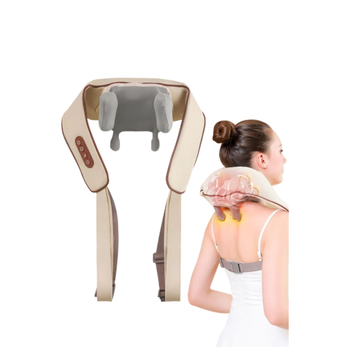 İnsan Eli Hissi Veren Şarjlı Masaj Aleti – Ovmalı, Boyun, Sırt Ve Bacak Masaj Cihazı
