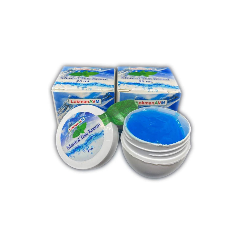 Mentol Taşı Masaj Jeli Kremi 25 ml X 2 Adet (MİGREN TAŞI MENTHOL)