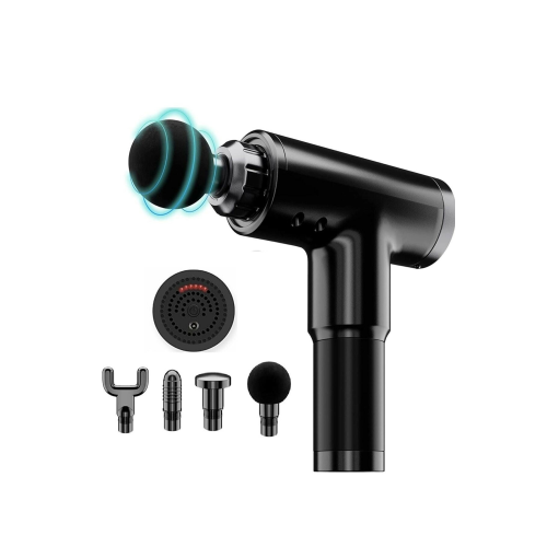 Darbeli Titreşimli Şarjlı Sporcu Masaj Tabancası Masaj Aleti Kas Rahatlatıcı Egzersiz Masaj Cihazı