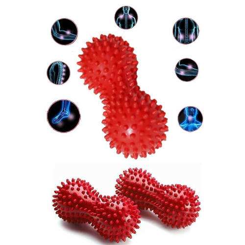 Dikenli Ayak Sırt Masaj Topu Vücut El Duyu Egzersiz Masaj Topu