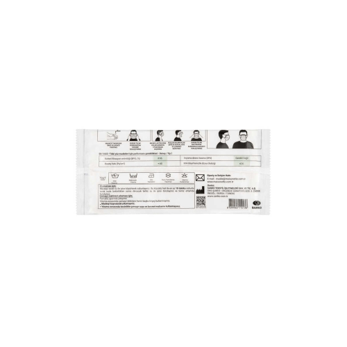 Yıkanabilir Pamuklu Yüz Maskesi 5 li Paket