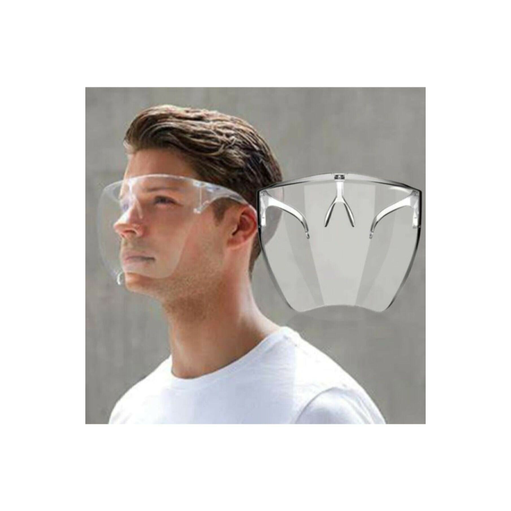 Yarım Yüz Koruma Maskesi Yıkanabilir Şeffaf Maske