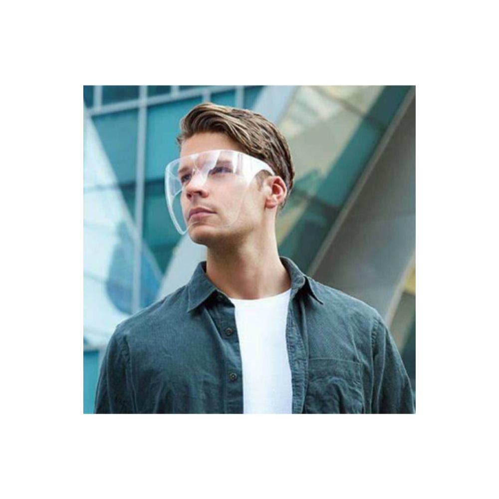 Yarım Yüz Koruma Maskesi Yıkanabilir Şeffaf Maske