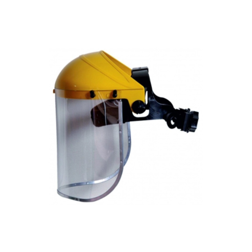 Yüz Koruyucu Siperlik (20X40 CM) Şeffaf (TAKIM) (GE-1202)