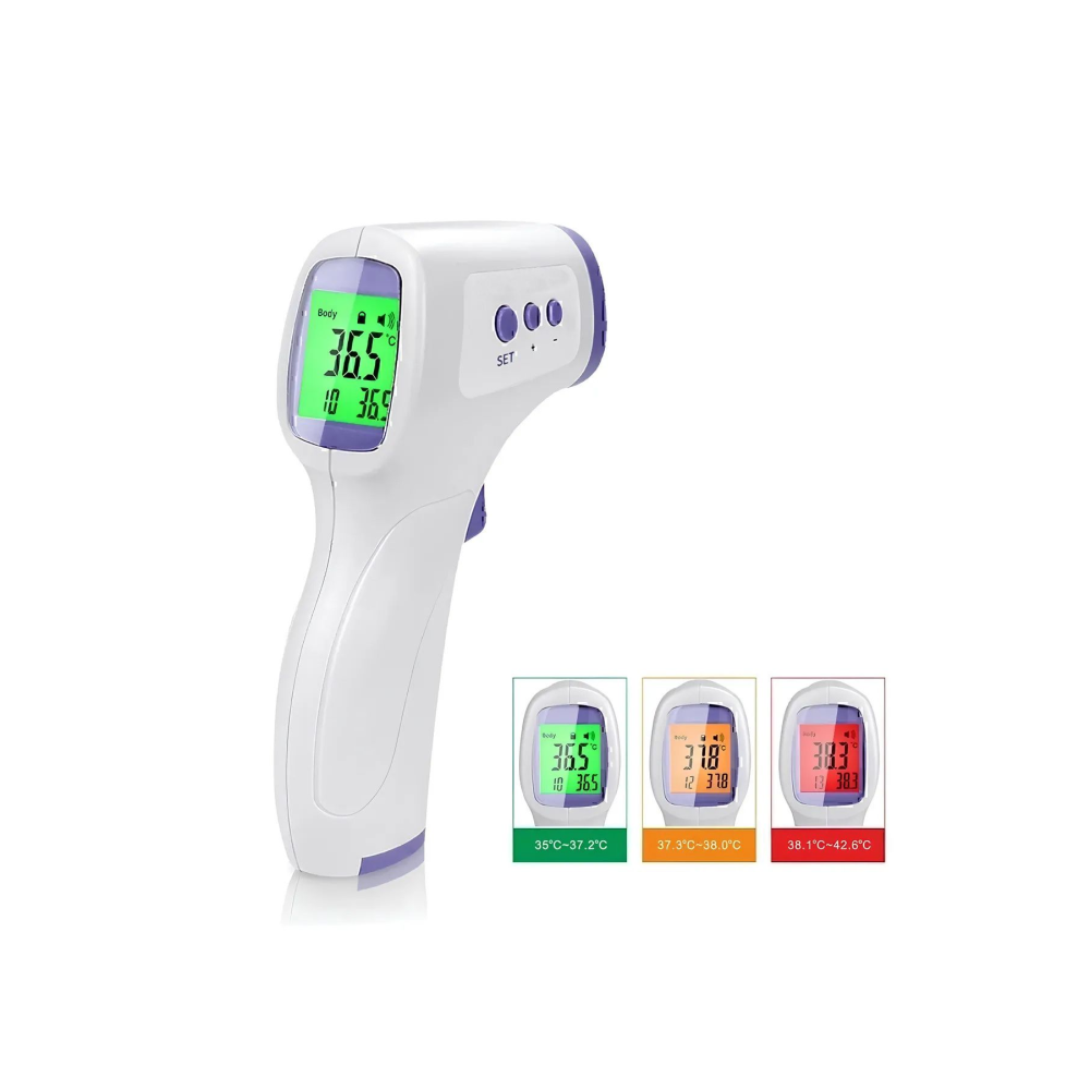 Dijital Temassız Ateş Ölçer Alından Vucut Termometre