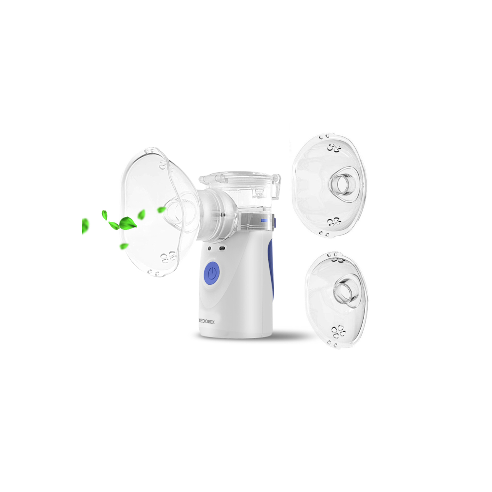 Taşınabilir Nebulizatör Makinesi Tıbbi Atomizer Nebulizatör Inhalatör Sessiz Inhaler Nemlendirme
