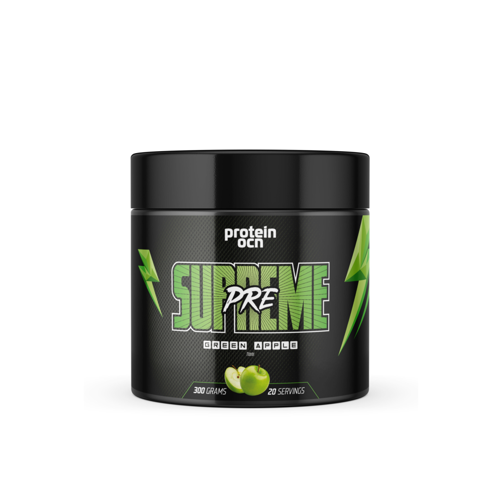 Preworkout Supreme Yeşil Elma - 300g - 20 Servis