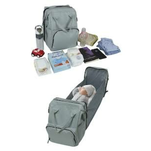 Bebek Bakım Çantası Fonksiyonel Yataklı Bebek Çantası Sıvı Geçirmez Puset Askılı