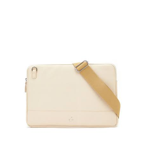 Beymen Krem Logolu Laptop Çantası Bej Eu