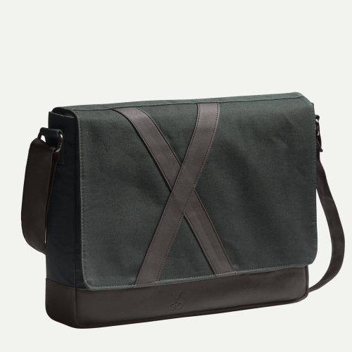 KAFT Postacı Çantası - Asfalt