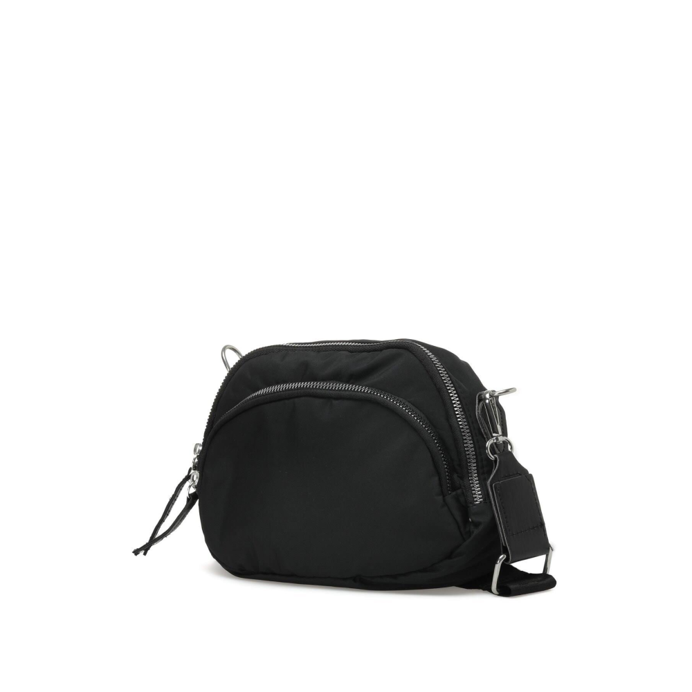 Lumberjack Prst Oval Cprz 2pr Siyah Kadın Çapraz Çanta