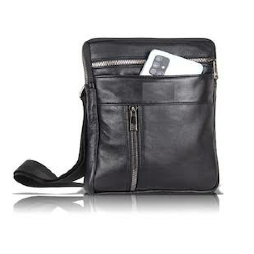 Özel Hakiki Deri Çapraz Postacı Çanta Unisex