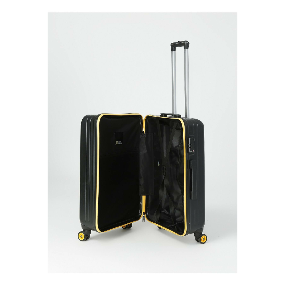 NATIONAL GEOGRAPHIC N-2002 Abs Kabin Boy Valiz SİYAH