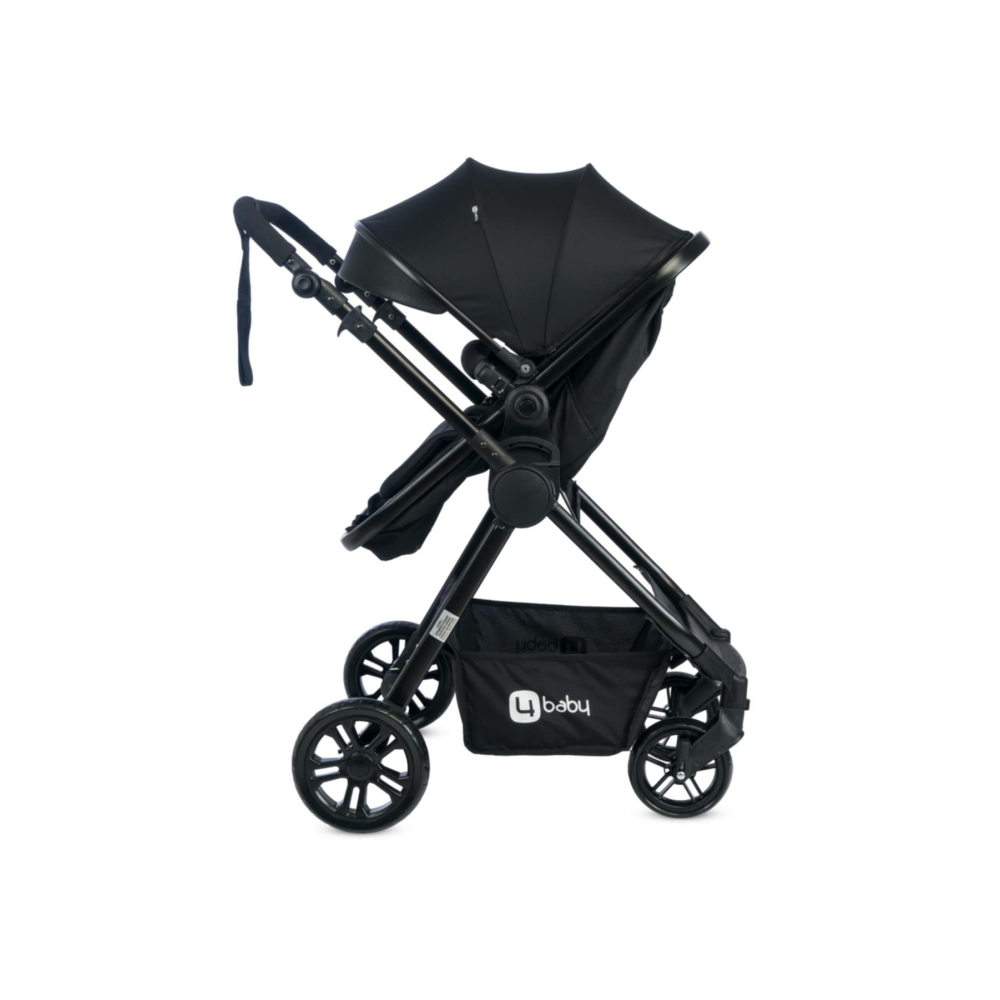 4 Baby AB-482 Cool Black Travel Sistem Bebek Arabası Siyah