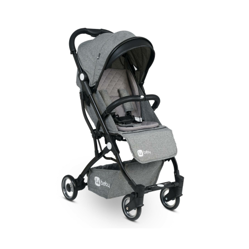 4 Baby Drone Siyah Kabin Bebek Arabası Puset Gri