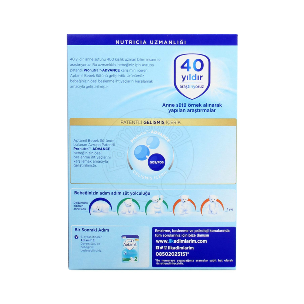 Aptamil 1 900 Gr Bebek Sütü