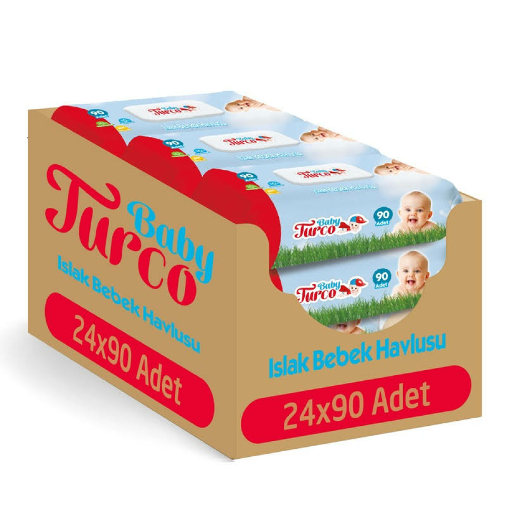 Baby Turco 2160 Yaprak Islak Havlu (24 x 90 Adet)
