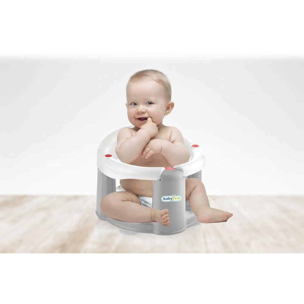 BabyJem Önden Açılır Banyo & Mama Oturağı Beyaz