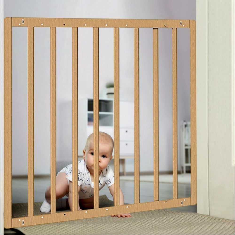 Babyjem Metal Ahşap Güvenlik Kapısı