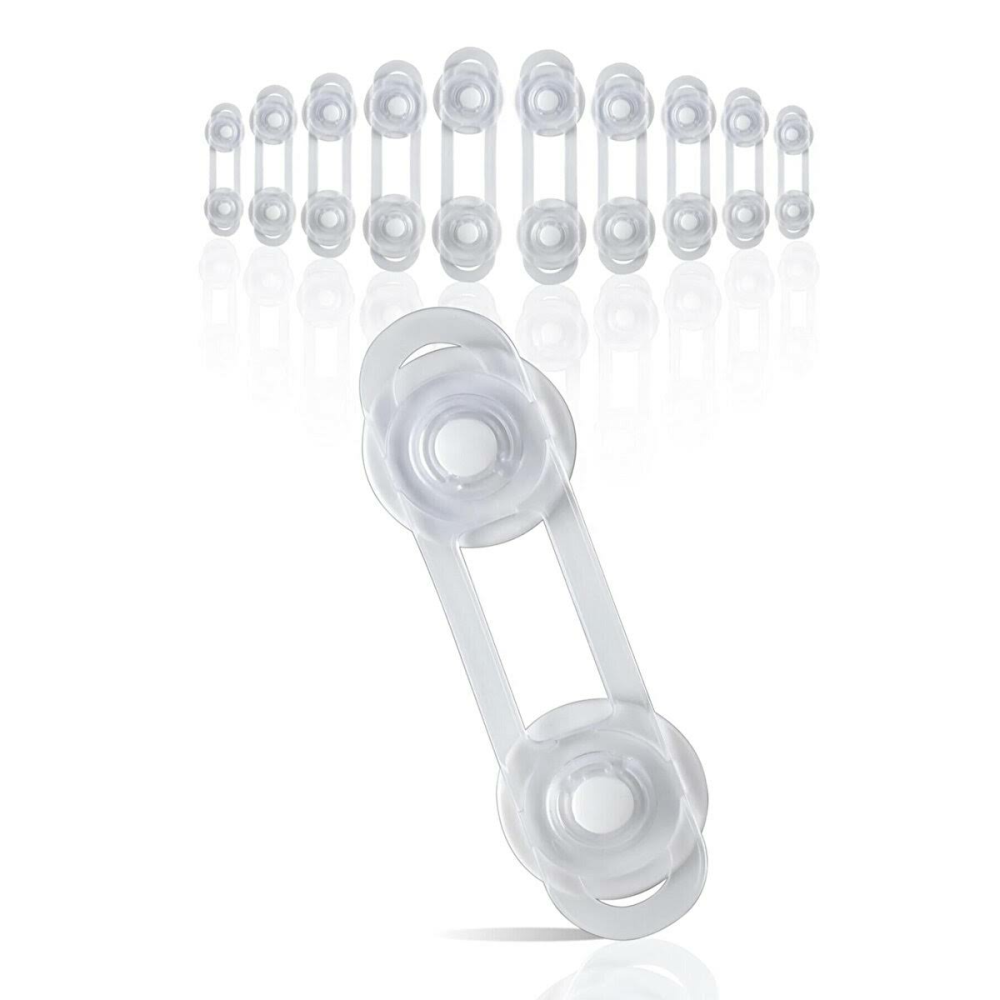 Ideal Baby 10 Adet Mini Çok Amaçlı Kilit Set - Renkli