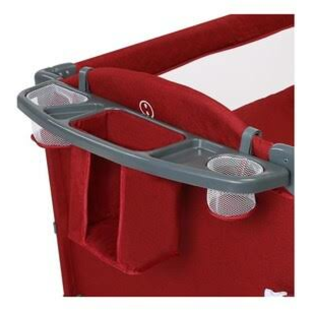 Yoyko Exclusive Comfort 8 İn 1 Anne Yanı Park Yatak Oyun Parkı Bordo 70 X 110 Cm