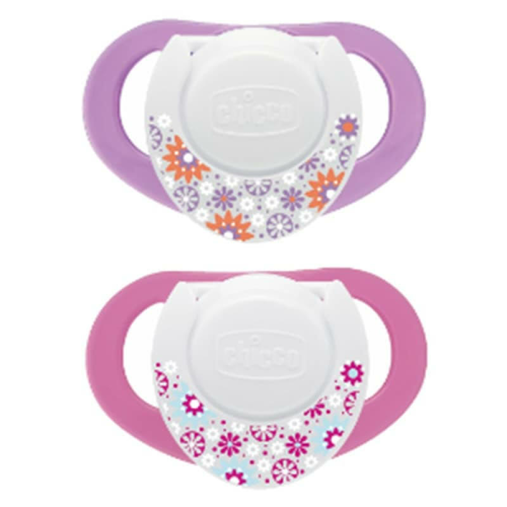 Chicco Physio Compact Silikon Emzik 6-12 Ay Erkek